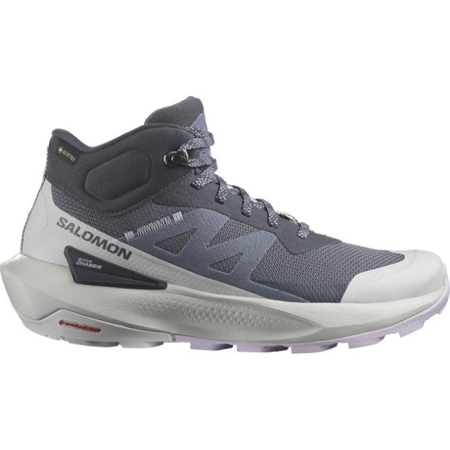 Salomon W Elixier Activ Mid GTX India Ink/Glacier Gray/Orchid Petal