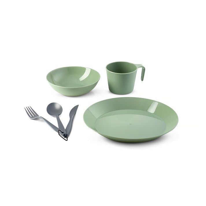 GSI OUTDOORS Cascadian 1-Person Table Set Sage