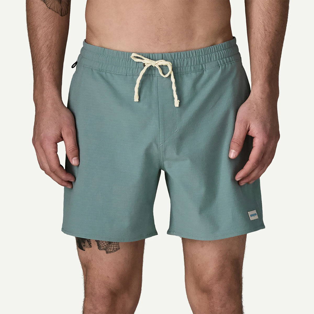 Patagonia Mens Home Waters Volley Shorts - 16 in. Blue Sage