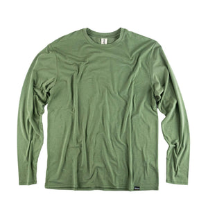 Fayettechill Mens Hobbs LS Tee Mossy Green
