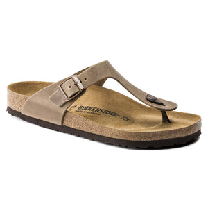 Birkenstock Gizeh Oiled Leather - Regular Tobacco