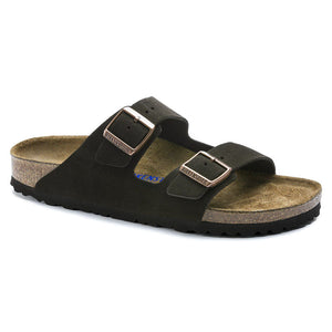 Birkenstock Arizona Soft Footbed Suede Leather - Regular Mocha