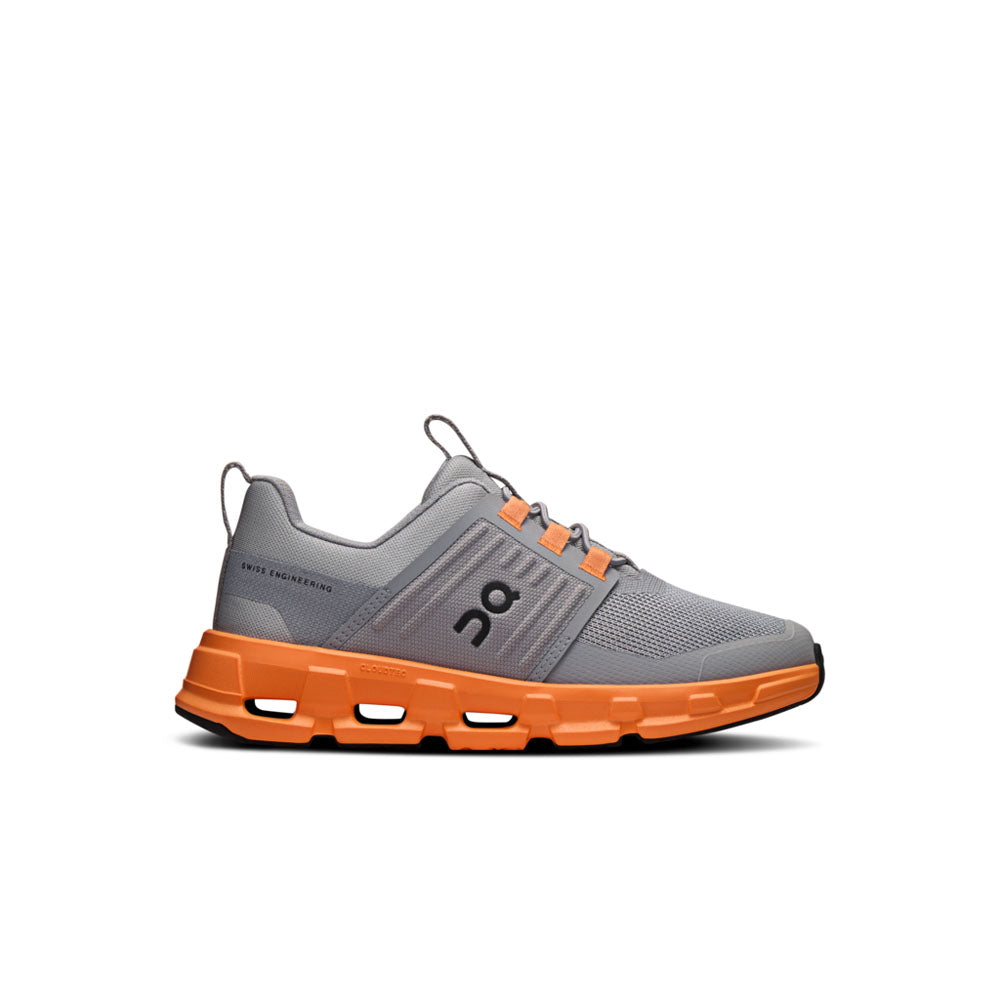 On Running Kids Cloudswift 1 Alloy | Tangerine