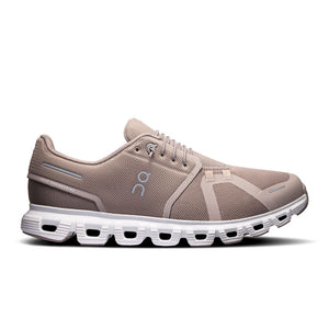 On Running Mens Cloud 6 Fog | White