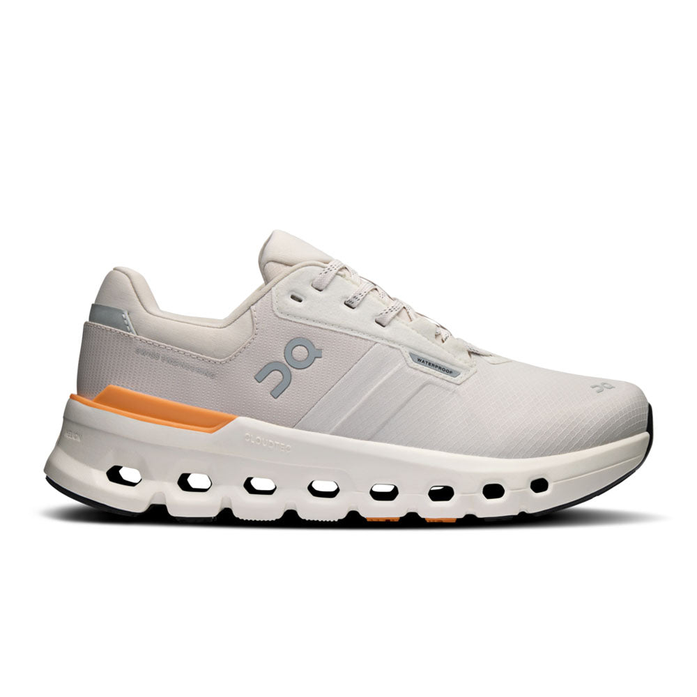 On Running Womens Cloudrunner 2 Waterproof Wolf | Tangerine