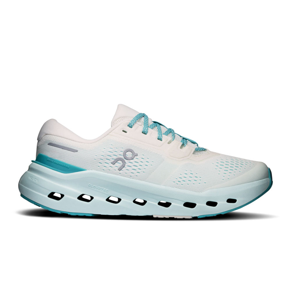 On Running Womens Cloudrunner 3 Ivory | Aquamarine