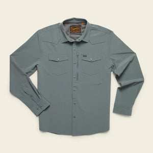 Howler Brothers Men's Emerger Tech Longsleeve Dark Slate