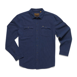 Howler Brothers Men's Novato Shirt Naval Blue