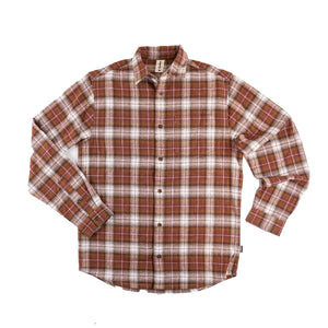 Fayettechill Pettigrew Shirt Crimson Mauve Plaid