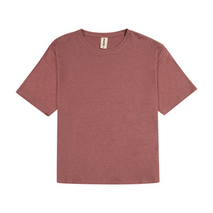 Fayettechill Mens Hobbs SS Tee Mulberry Red