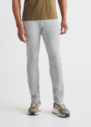 DU/ER Mens No Sweat Slim - 30 Inseam FOG Fog
