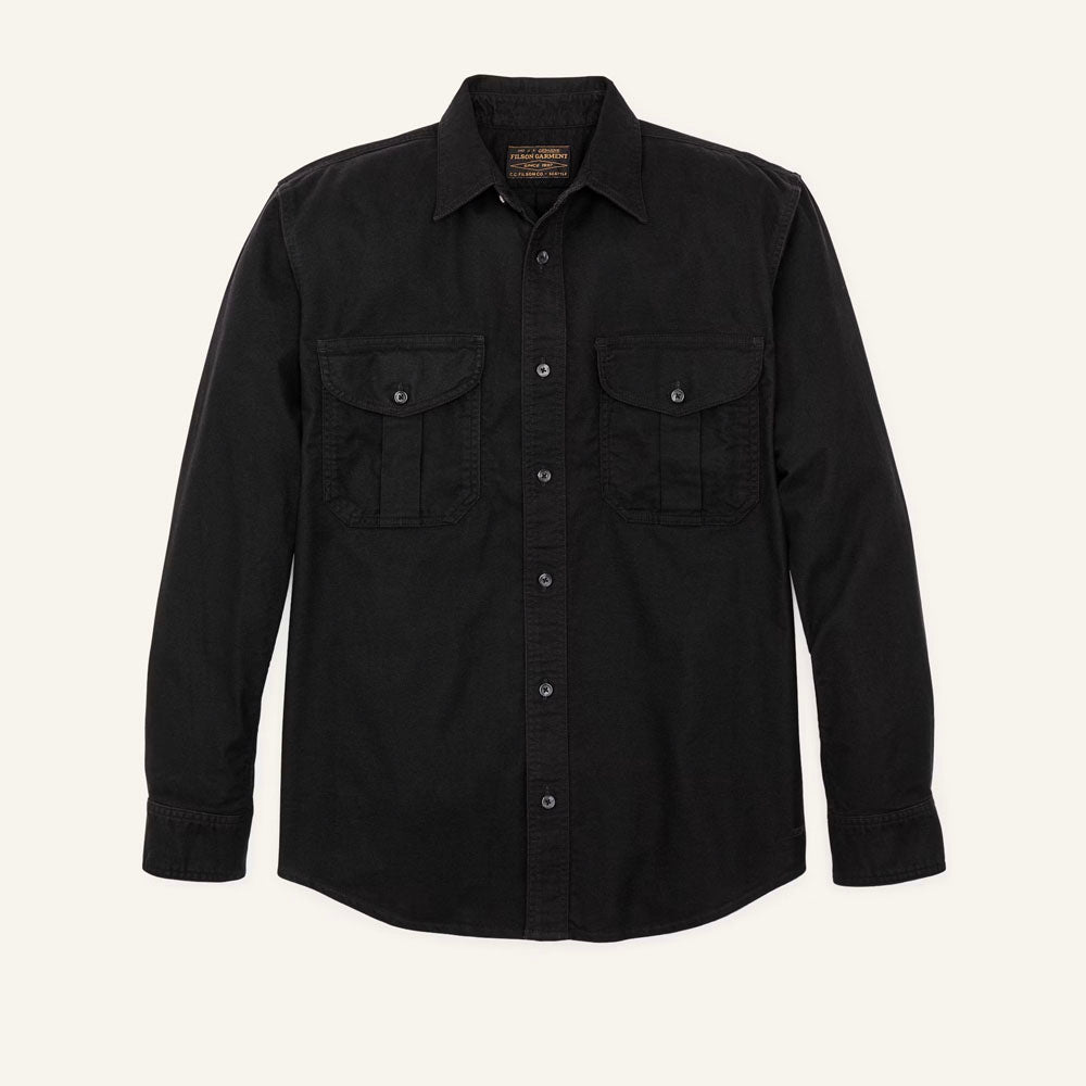 Filson Mens Alaskan Guide Shirt Black/Black