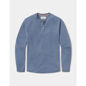 The Normal Brand Men's Puremeso Everyday Henley Slate Blue