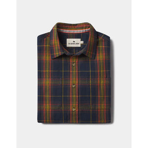 The Normal Brand Men's Jackson Button Up Shirt Pacific Plaid