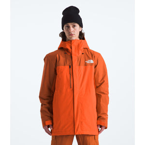 The North Face Men's Freedom Insulated Jacket Earthen Copper/TNF Orange