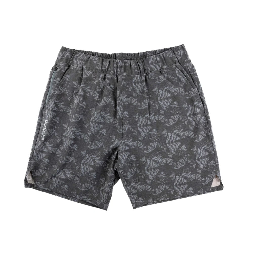 Fayettechill Mens Norkfork Short Gunmetal Ripples
