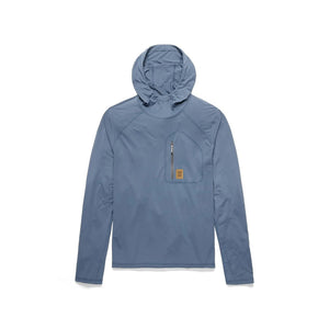 Topo Designs Mens Sun Hoodie Stone Blue