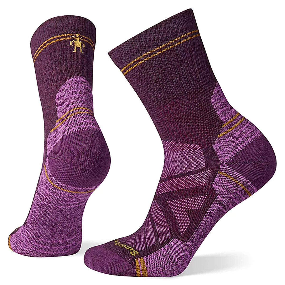 Smartwool Women's Hike Light Cushion Mid Crew Socks Bordeaux