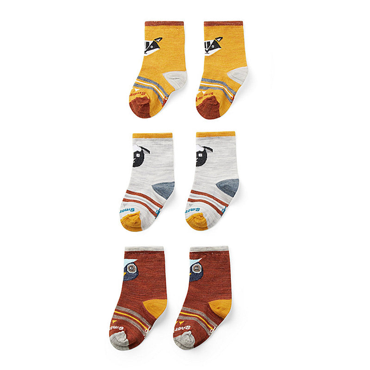 Smartwool Toddler Trio Socks Ash