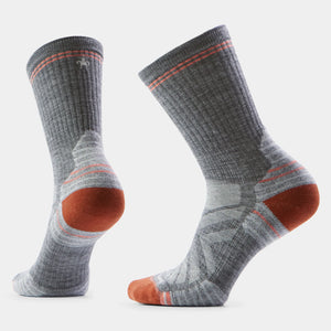 Smartwool Womens Hike Targeted Cushion Crew edium Gray / M