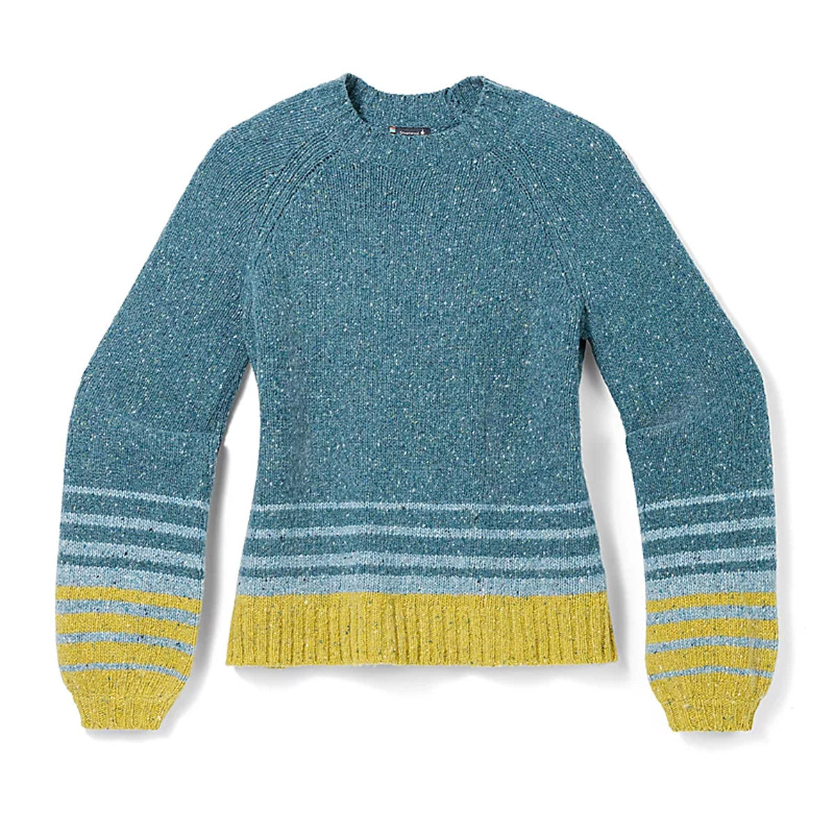 Smartwool Women's Cozy Lodge Ombre Sweater Twilight Blue Heather