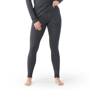 Smartwool Women's Classic Thermal Merino Base Layer Bottom Black Dot