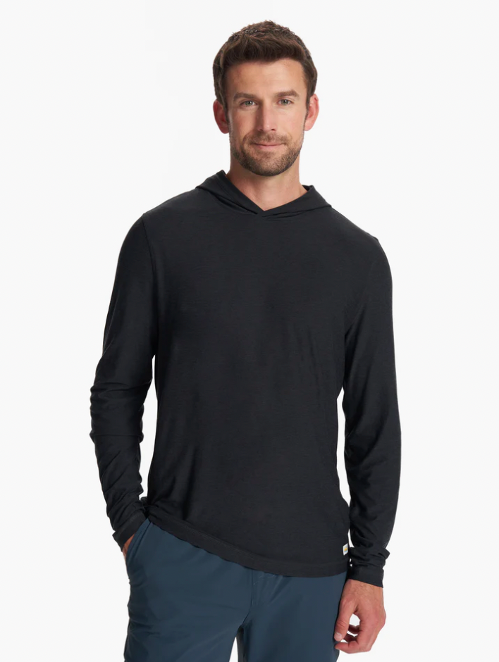 Vuori M Strato Tech Hoodie MB Smoked Beryl / S