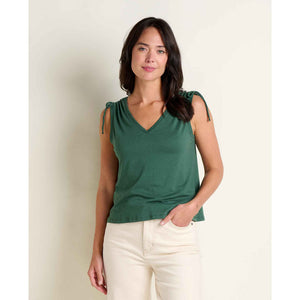 Toad&Co. Womens Anza Cinch Tank Cilantro
