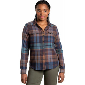 Toad&Co. Women's Re-Form Flannel Long Sleeve Shirt Riverside