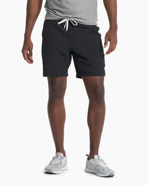 Vuori Mens Kore Short 5 LAS Light Azure Stripe