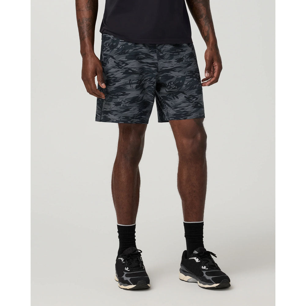 Vuori Mens Banks Session Short Unlined 7 Black Riptide Camo