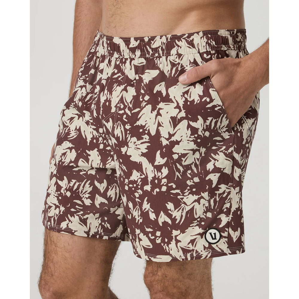 Vuori Mens Maverick Volley Short Unlined Sable Maui