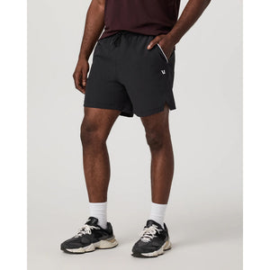 Vuori Mens Crosscourt Short Unlined 7 Black