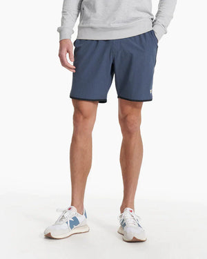Vuori Mens Banks Short AST Aspen Linen Texture