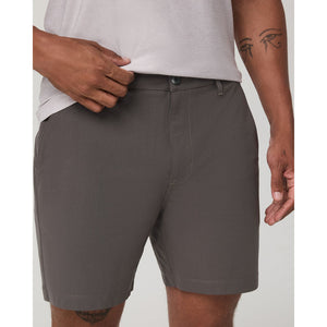Vuori Mens Meta Short 6 Warm Grey