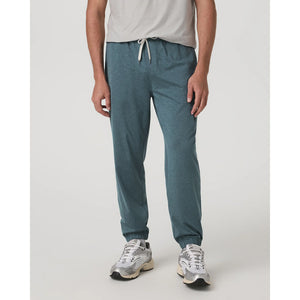 Vuori Mens Sunday Performance Sweatpant 28 Blue Sea Heather