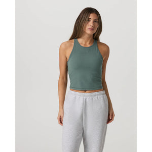 Vuori Womens Pose Plyo Tank Agate Green
