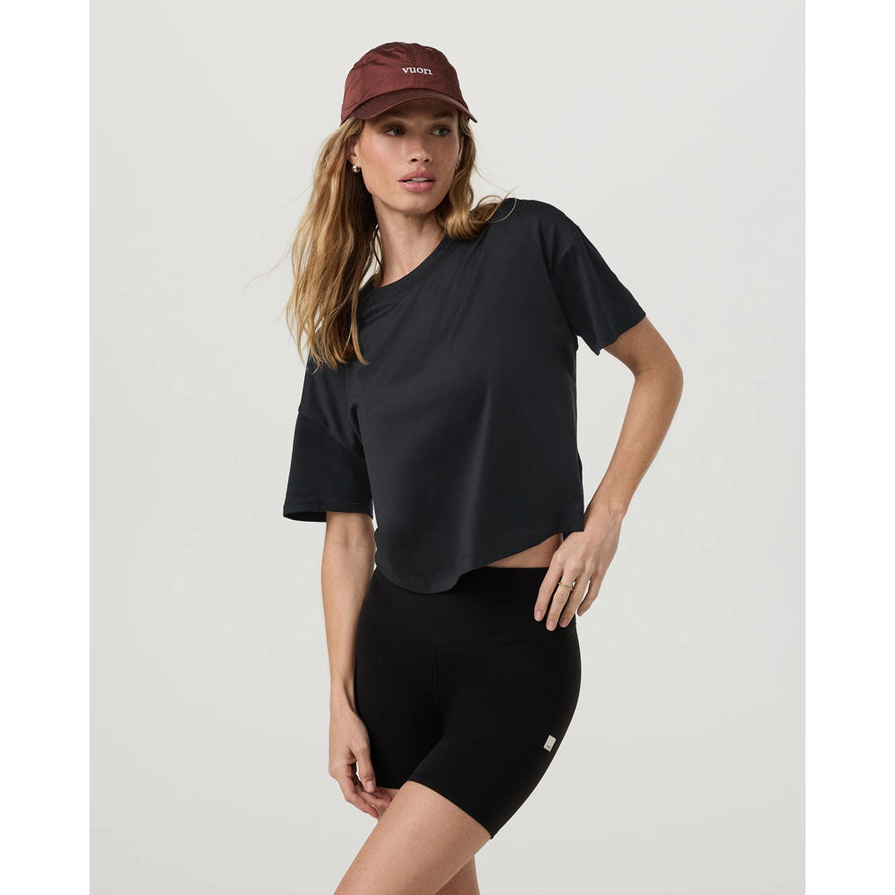 Vuori W Energy Tee Black Heather