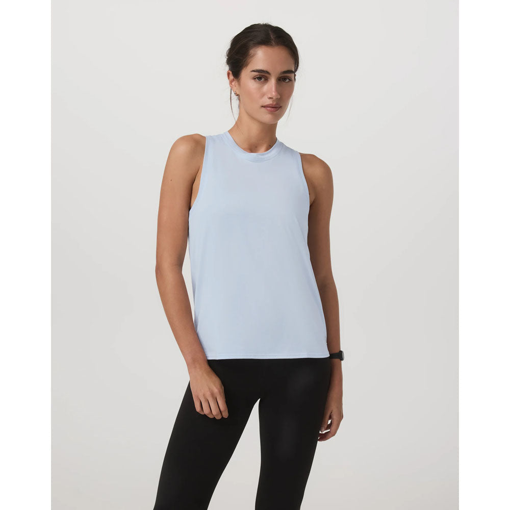 Vuori Womens Energy Top Long Soft Sky Heather