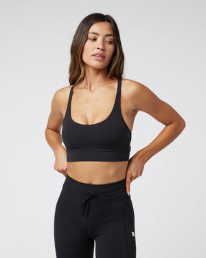 Vuori W Yosemite Longline Bra BLK Black