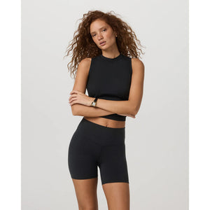 Vuori Womens Halo Muscle Tank Solid Black