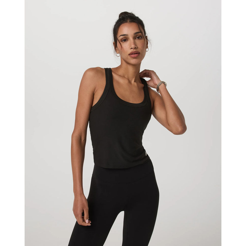 Vuori Womens Energy Racerback Tank Black
