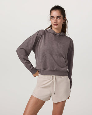 Vuori W Halo Modern Pullover Hoodie HSG Sea Glass Heather