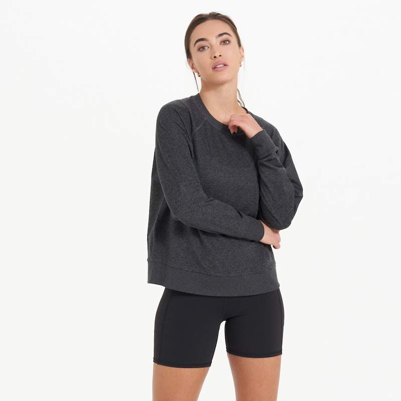 Vuori W LS Halo Crew HMD Midnight Heather