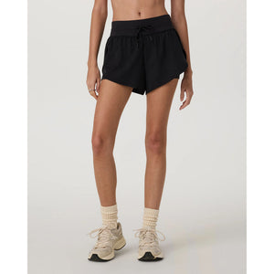 Vuori Womens Daily Speed Short 2.5 Black
