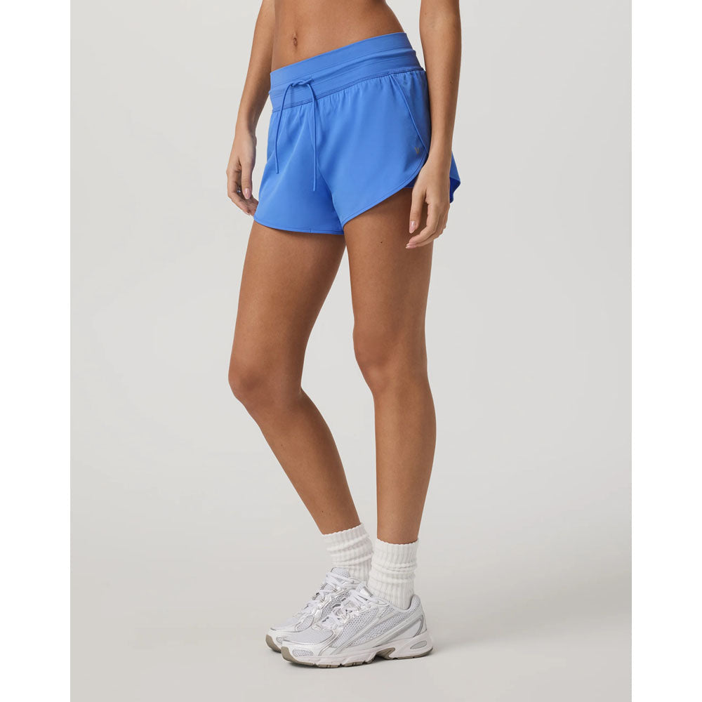 Vuori Womens Daily Speed Short 2.5 Riviera Blue