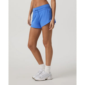 Vuori Womens Daily Speed Short 2.5 Riviera Blue
