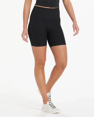 Vuori W Clean Elevation Shorty HBK Black Heather