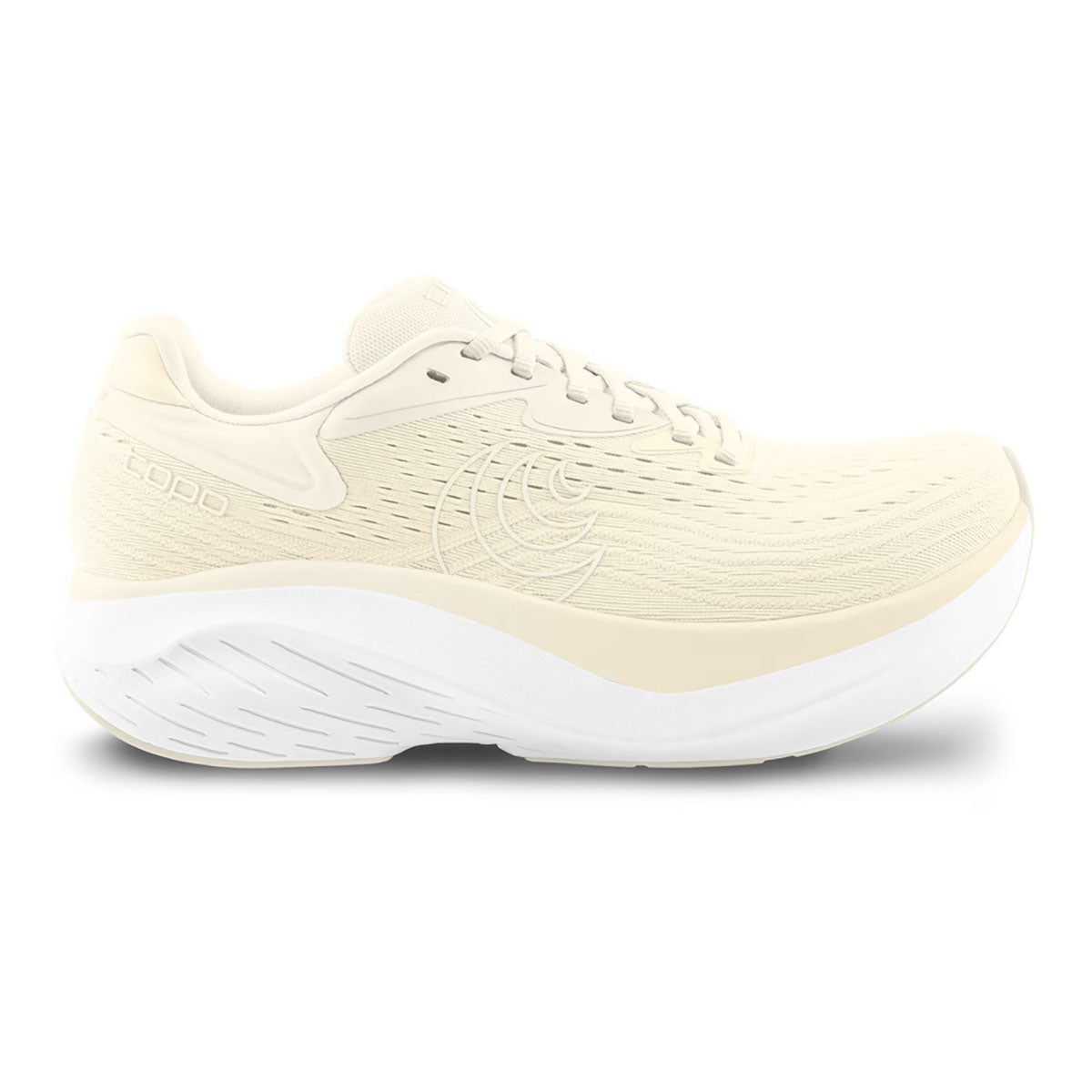 Topo Athletic Womens Atmos 2 Cream/White