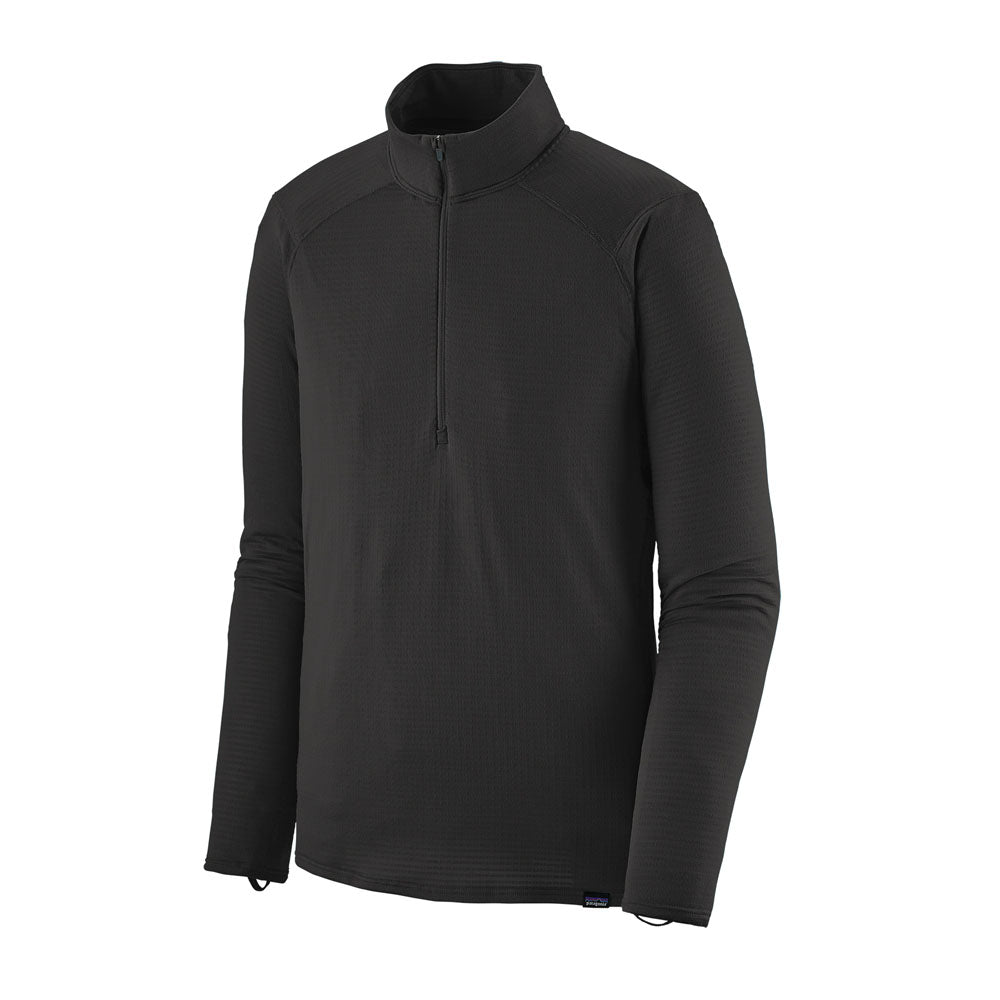 Patagonia Mens Capilene Thermal Weight Zip Neck Black